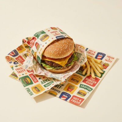Custom Burger Paper