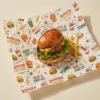 Custom Burger Paper view 2
