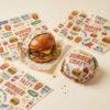 Custom Burger Paper view 3